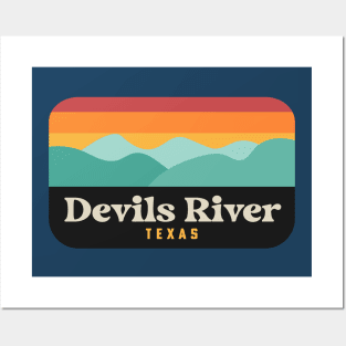 Devils River State Natural Area Texas Fishing Kayaking Posters and Art